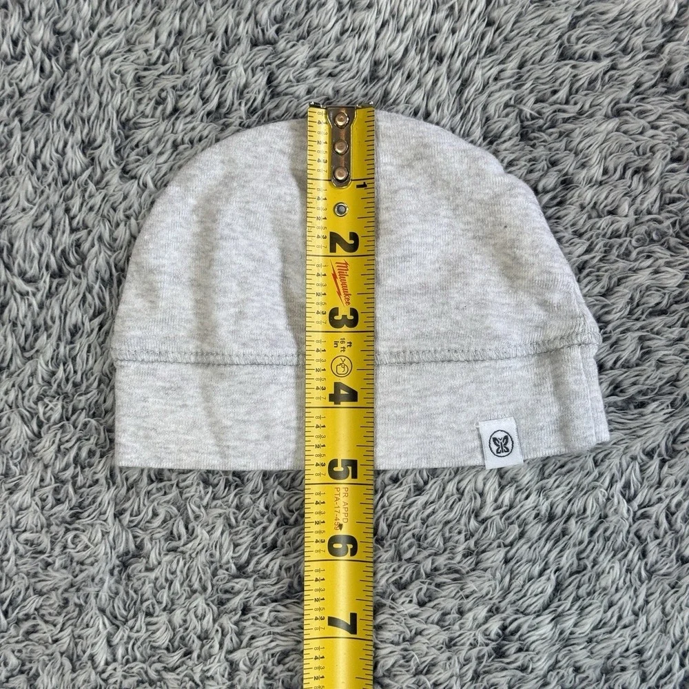 Lot Of 3 Baby Hats Crib Caps Beanies Tahari Honest Gerber 0-6 Months